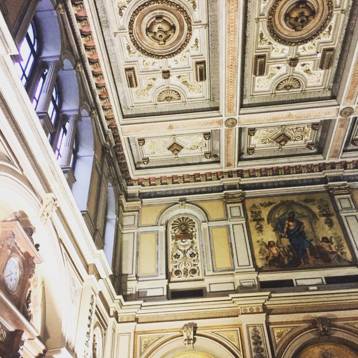 Ceiling couture at the State Opera Baden Baden